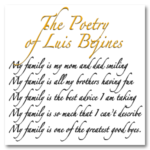 The Poetry of Luis Bejines